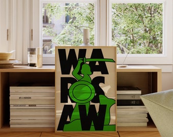 Warsaw Cityscape Art
